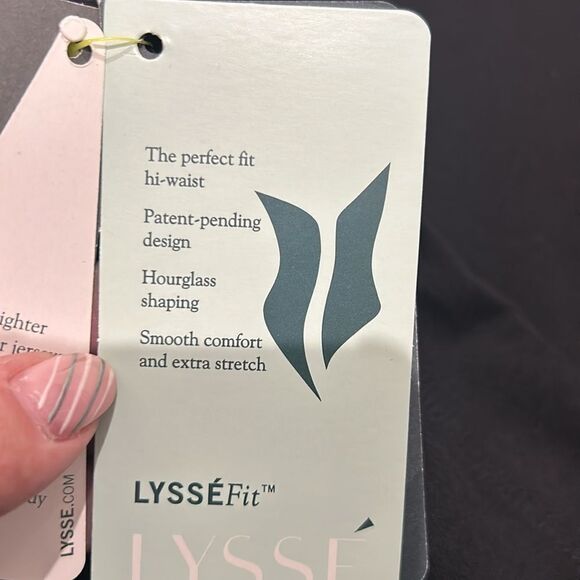 NWT Lysse Black Boot Cut Trousers/Leggings Size Large - Picture 10 of 11